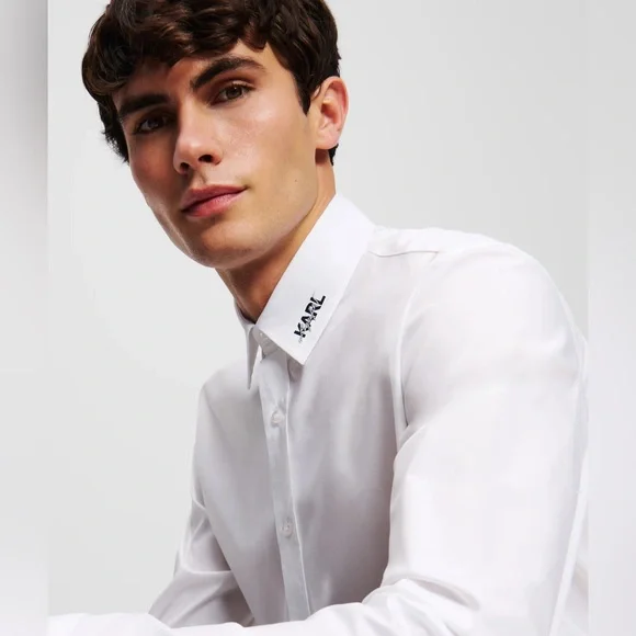 KARL LAGERFELD Classic Collar Shirt